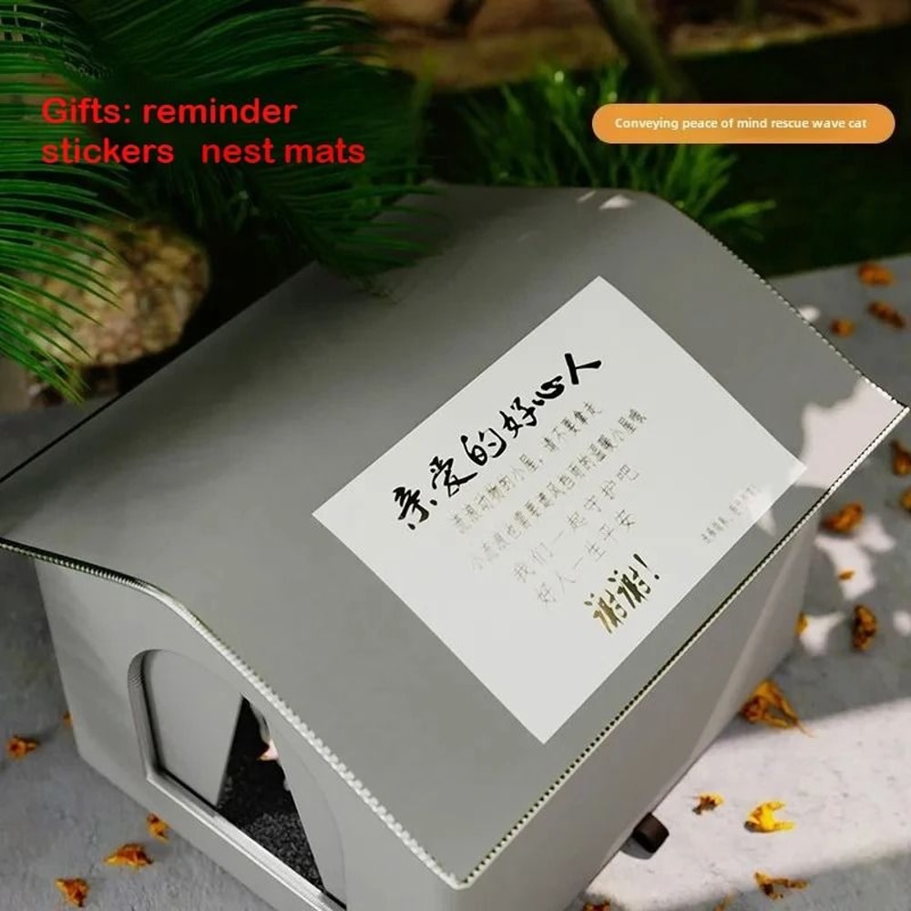 Waterproof Outdoor Winter Warm Pet Cave 2