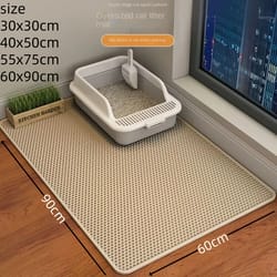 large size double-layer waterproof cat litter mat