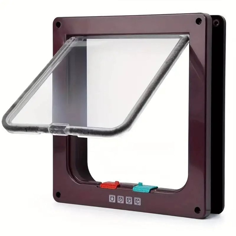 4Way Locking Weatherproof Pet Flap Door 9