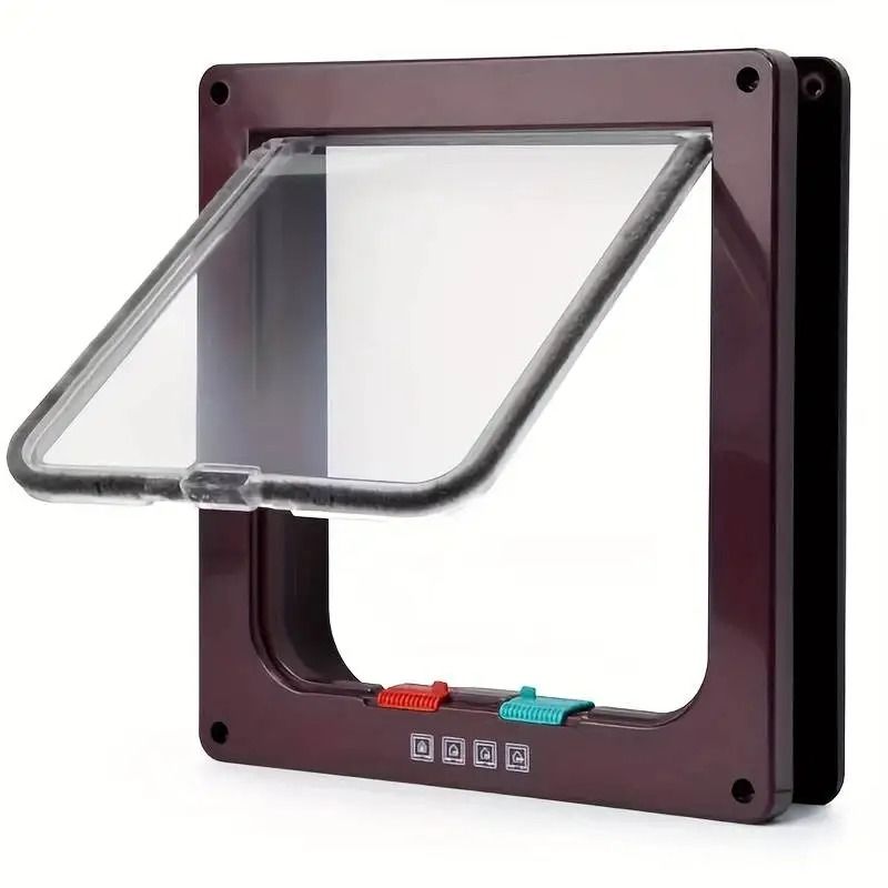 4Way Locking Weatherproof Pet Flap Door 9