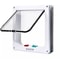 4Way Locking Weatherproof Pet Flap Door 7