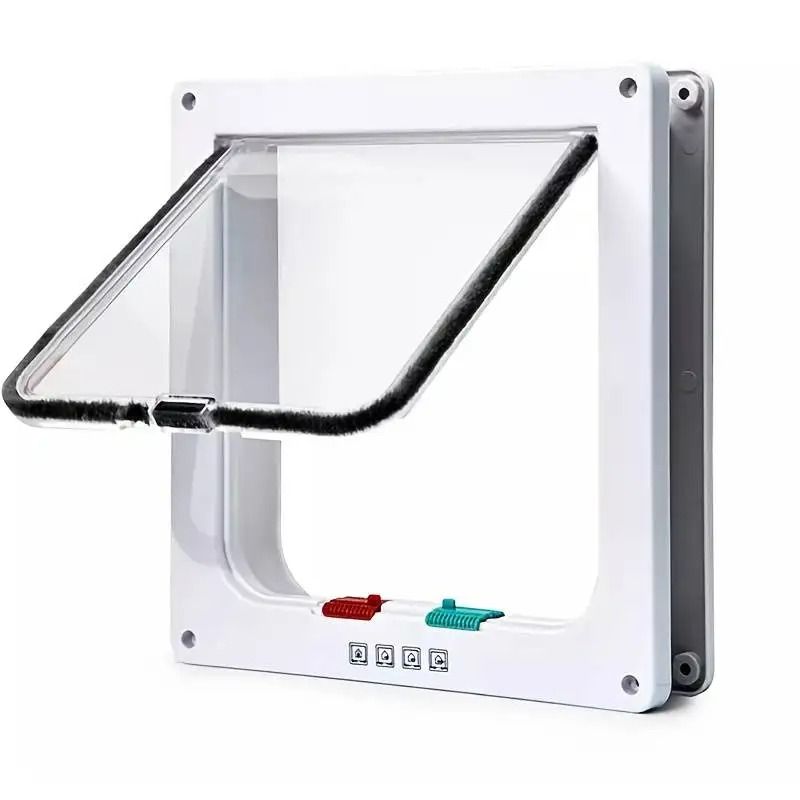 4Way Locking Weatherproof Pet Flap Door 7