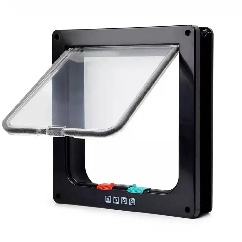 4Way Locking Weatherproof Pet Flap Door 8