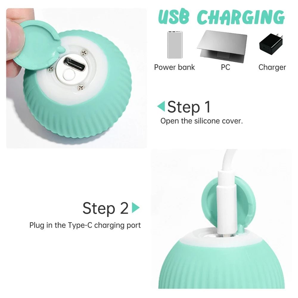 Smart SelfMoving Interactive Rolling Ball 3