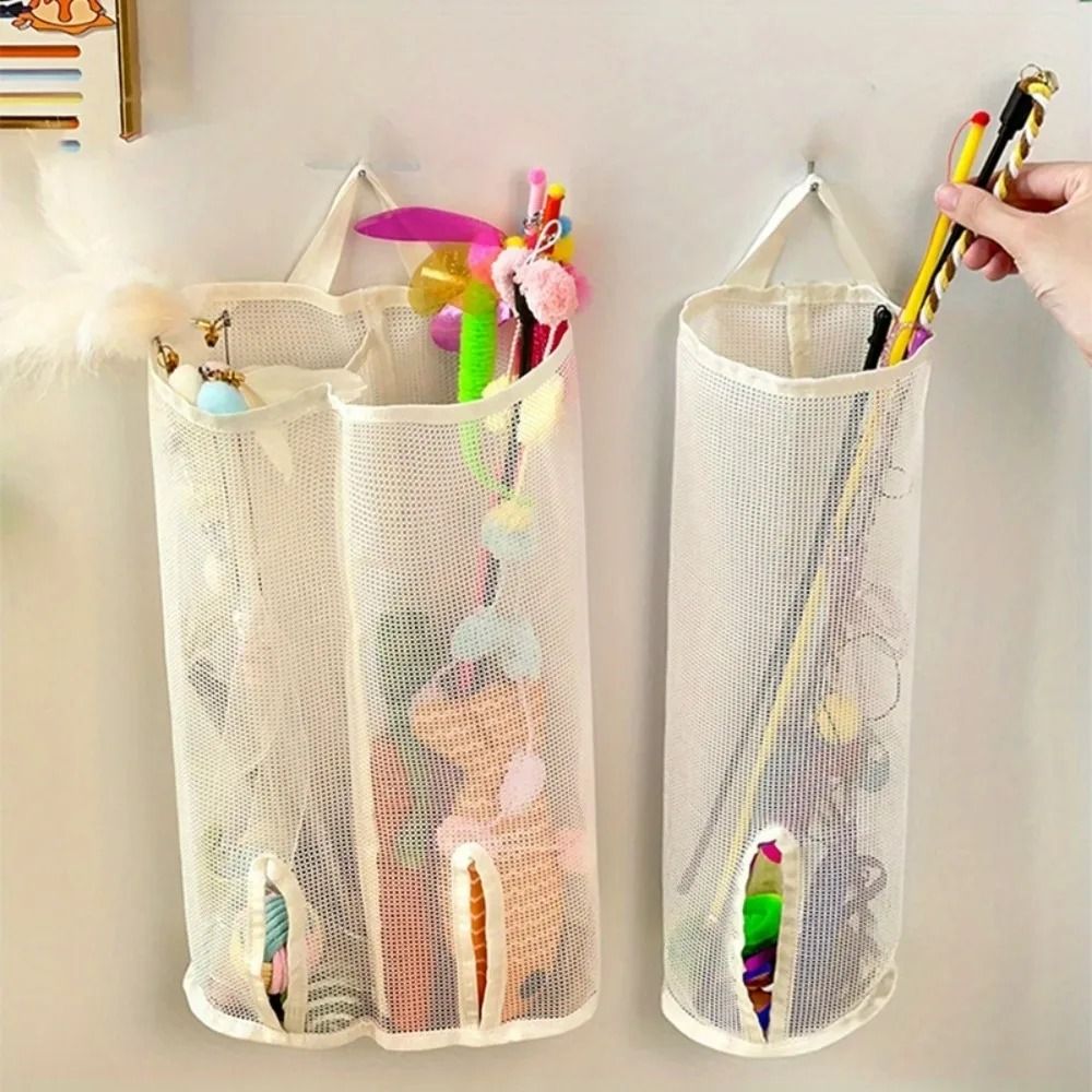 WallHanging Mesh Organizer For Cat Toys Accessories 2