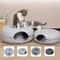 Interactive Felt Donut Cat Tunnel Bed 0