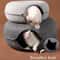 Interactive Felt Donut Cat Tunnel Bed 1