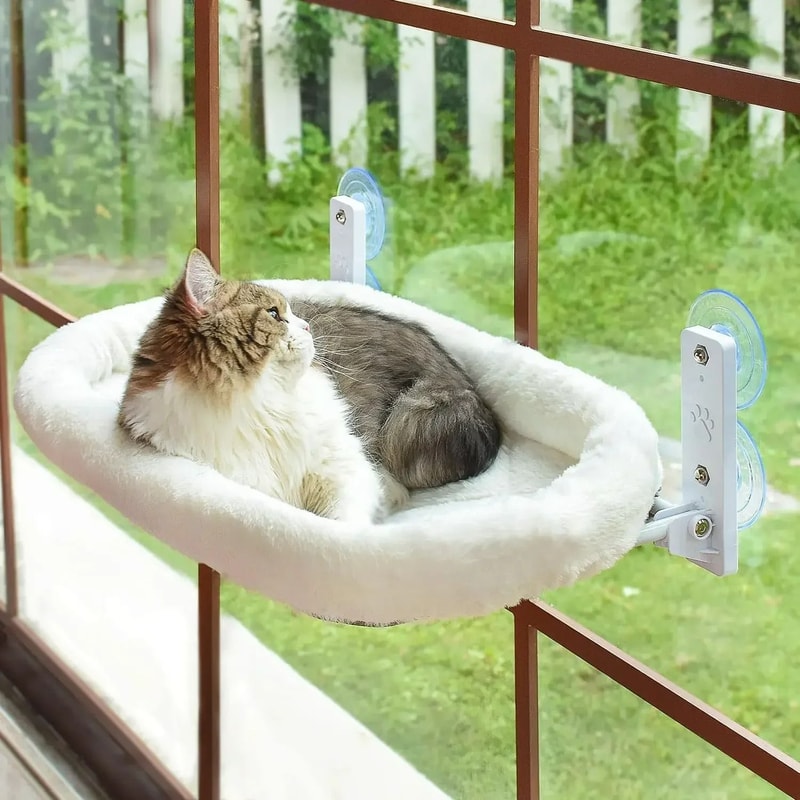 Aerial Window Perch Cat Hammock 0