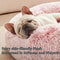 UltraSoft Plush Donut Cat Dog Bed 0