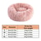 UltraSoft Plush Donut Cat Dog Bed 9