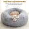 UltraSoft Plush Donut Cat Dog Bed 3