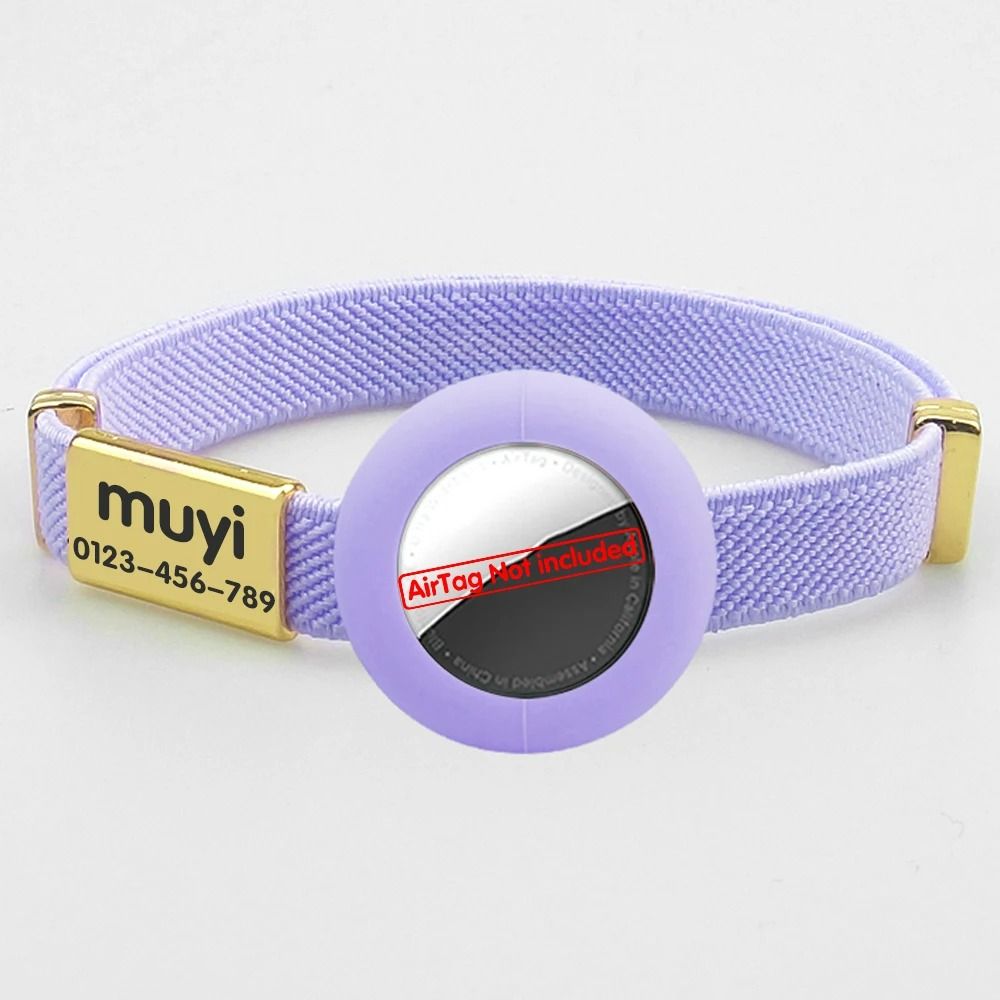 Reflective AirTag Breakaway Cat Collar With Personalized ID Tag 9