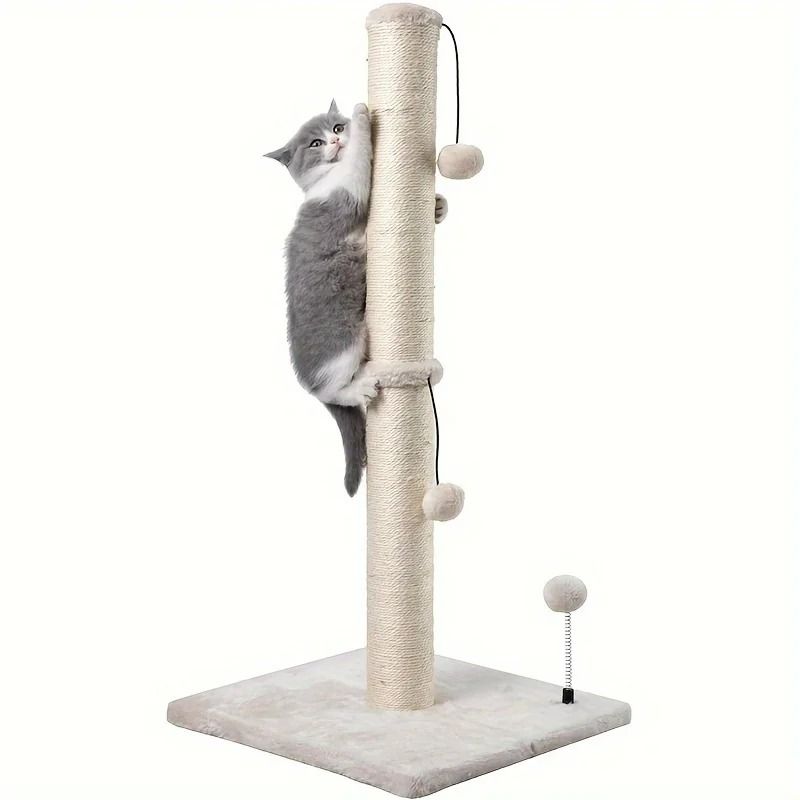 ExtraTall Premium Sisal Cat Scratching Post 0