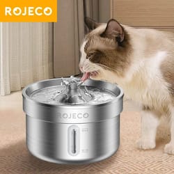 stainless steel smart pet drinking fountain