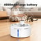 Wireless Rechargeable Pet Water Purifier With Stainless Steel Tray 1