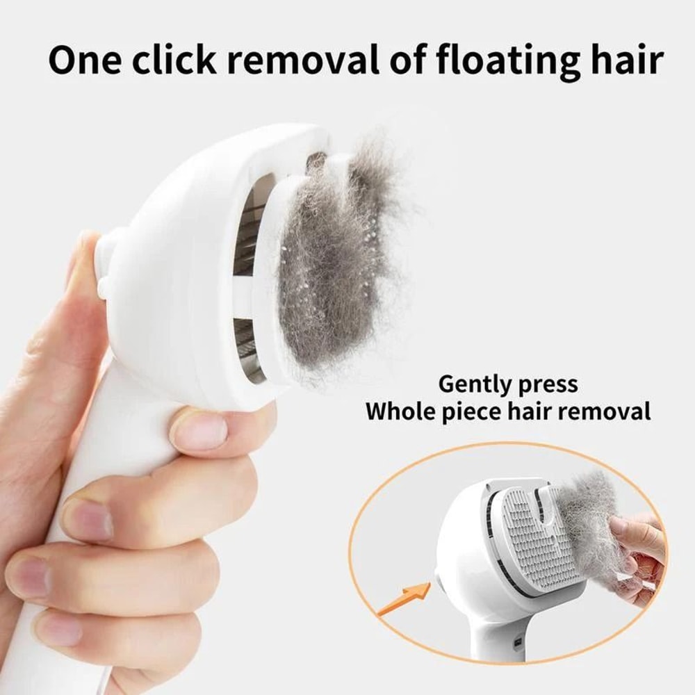 3in1 Pet Steam Massage Deshedding Brush 3