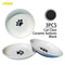 Ceramic AntiWhisker Fatigue Shallow Cat Bowl Set 11
