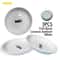 Ceramic AntiWhisker Fatigue Shallow Cat Bowl Set 8