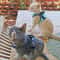 AntiEscape Soft Breathable Small Cat Harness Leash Set 6