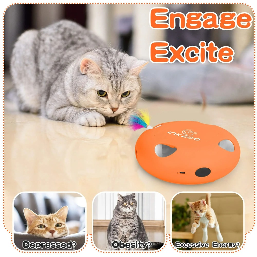 Smart Interactive Mice WhackAMole Cat Toy 4
