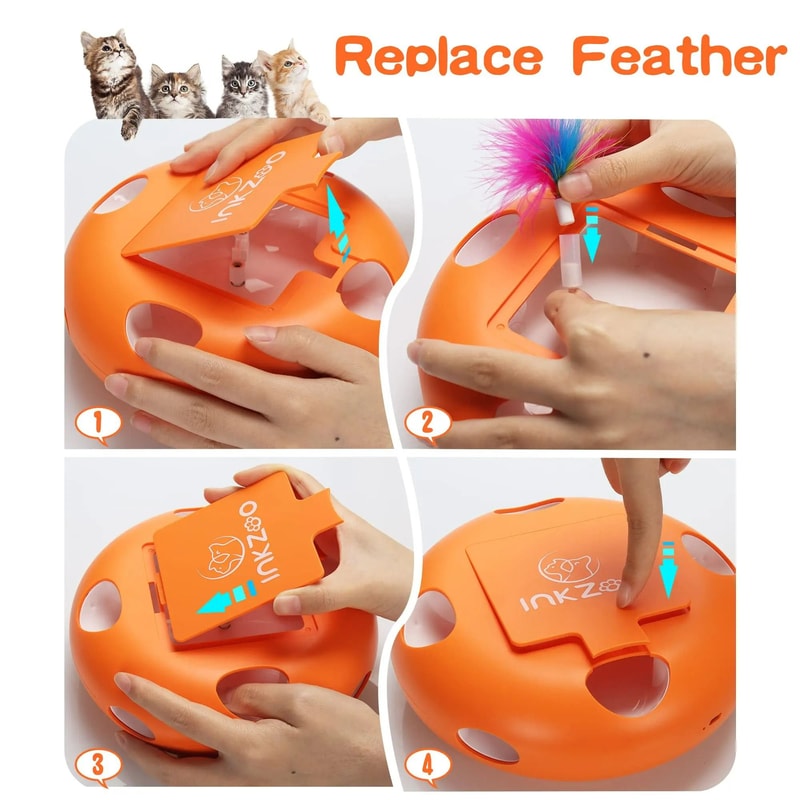Smart Interactive Mice WhackAMole Cat Toy 6