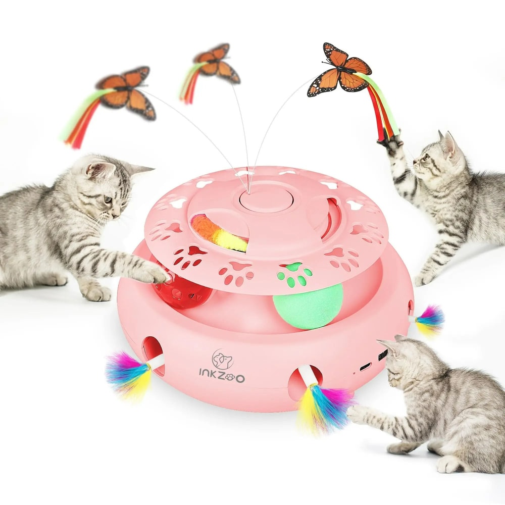 4in1 Smart Interactive Feline Entertainment Station 1