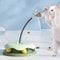 Interactive Slow Feeder Spring Toy With Track Ball Roller 0