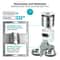 Smart AppControlled Automatic Double Meal Pet Feeder 2