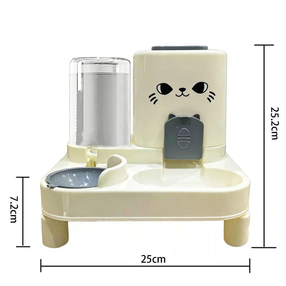 GravityFed Automatic Pet Food And Water Dispenser 1