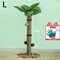 Tropical Palm Tree Cat Scratching Post With Interactive Toys 7