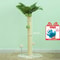 Tropical Palm Tree Cat Scratching Post With Interactive Toys 8