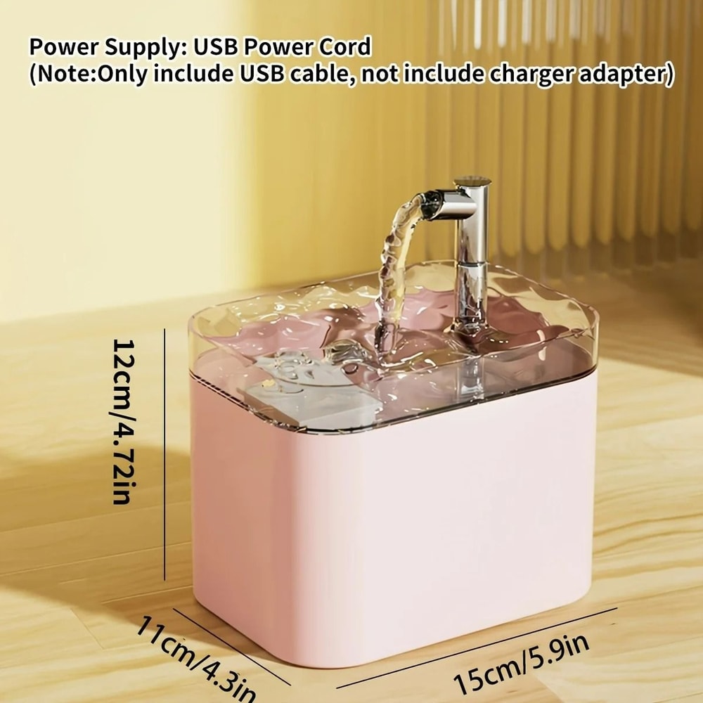 Automatic Circulating Flow Pet Water Fountain 1