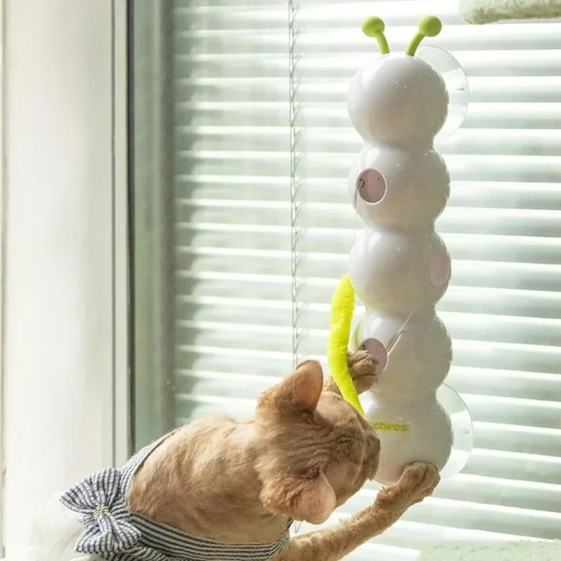 Intelligent MotionActivated WhackAWorm Interactive Cat Toy 2