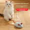 Intelligent Electric Mouse Interactive Squeaky Cat Toy 0
