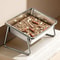Stainless Steel AntiTip Double Feeding Station 3