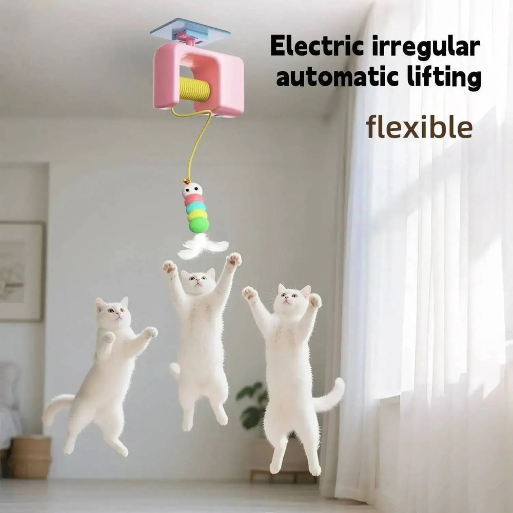 Smart Hanging Door Electric AutoSwing Cat Toy 1