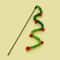 Interactive Caterpillar Hairball Cat Teaser Wand 4
