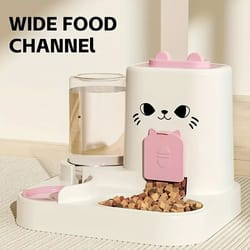 integrated large-capacity automatic feeding & watering station