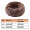 Calm Cozy Long Plush Donut Pet Bed 7