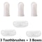 Precision Dental Cleaning Fingertip Brushes 9
