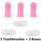 Precision Dental Cleaning Fingertip Brushes 10