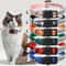 Personalized Plaid Breakaway Safety Cat Collar 0