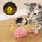 Interactive Luminous Mouse Plush Cat Chew Toy 0