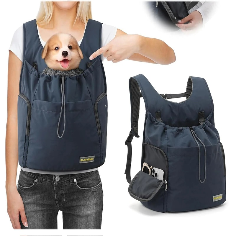 LargeCapacity Breathable Pet Travel Chest Backpack 8