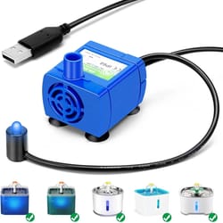 replacement ultra-quiet water pump with led light