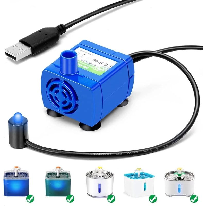 Replacement UltraQuiet Water Pump With LED Light 0
