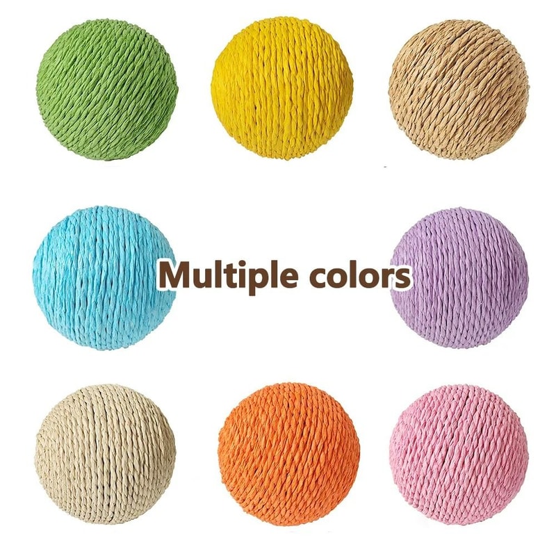 Sisal Interactive Cat Scratching Ball 4