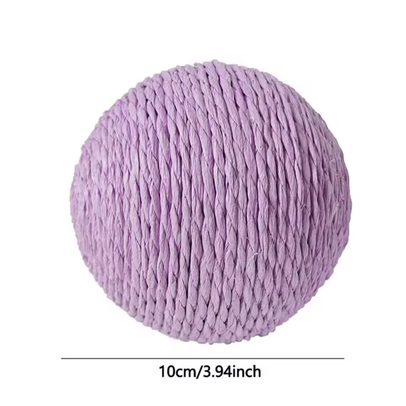 Sisal Interactive Cat Scratching Ball 10