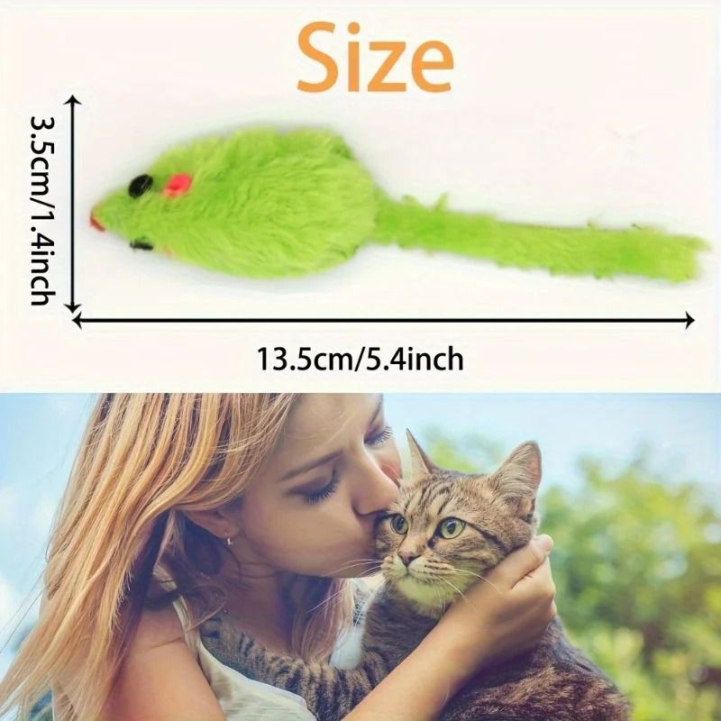 25Piece Bulk Interactive Plush Mice Set 3