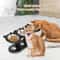 Elevated Triple Bowl Cat Feeder With Solid Wood Frame 5
